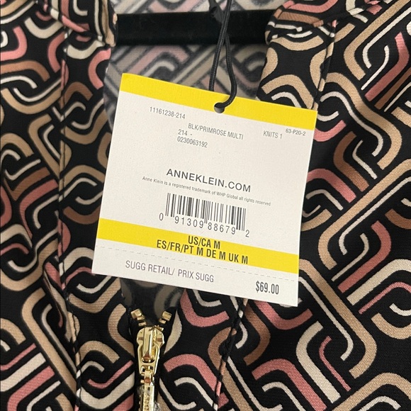 Anne Klein Short Sleeve Blouse - Picture 4 of 4